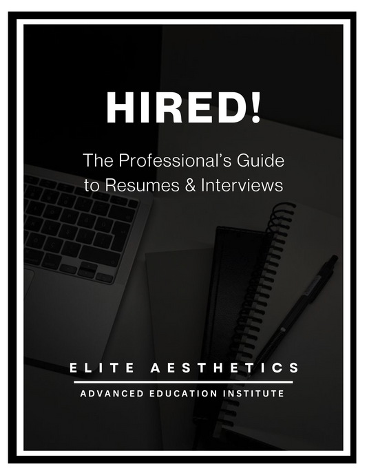 HIRED! The Professional's Guide to Resumes & Interviews